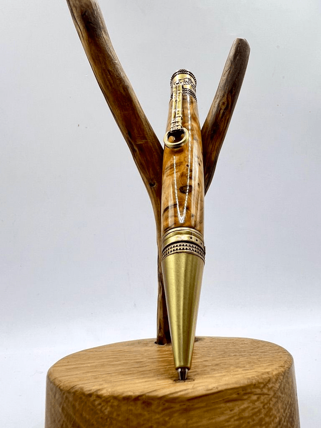 Stylo equestre loupe d'If 