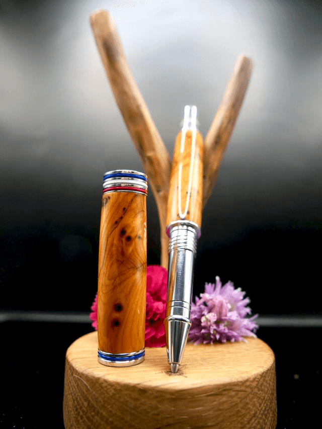 Stylo roller france loupe d'If 