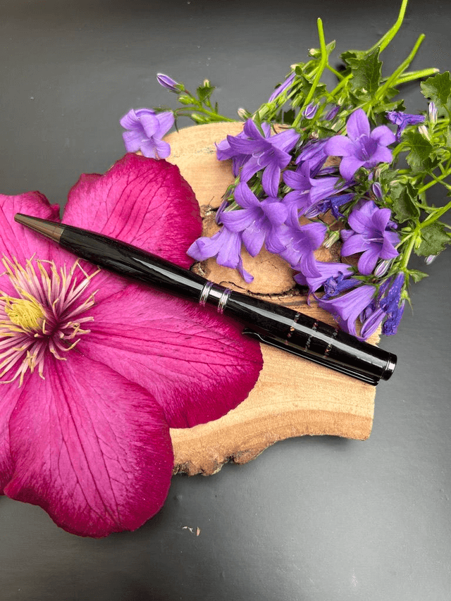 Stylo dandy bille Ebène du Gabon