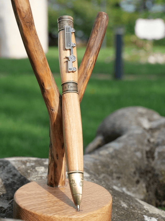 Stylo bille fermier Cerisier 