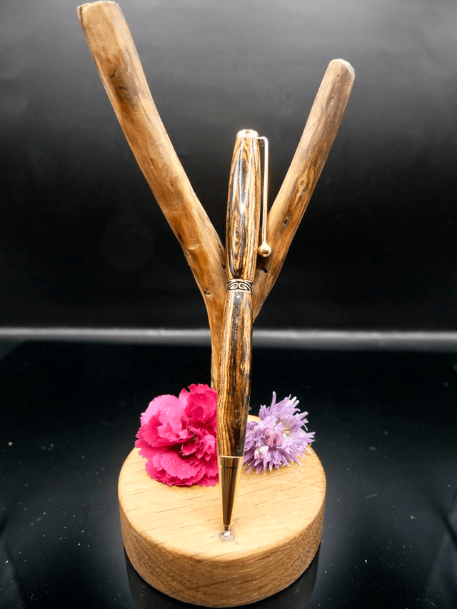 Stylo art déco Or Bocote 