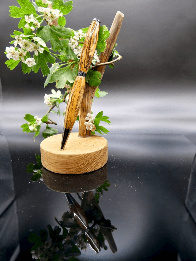 stylo bille art deco Bocote